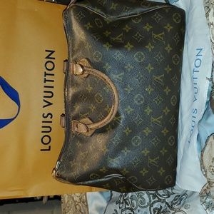 Authentic Vintage Louis Vuitton Monogram Speedy 30 GUC